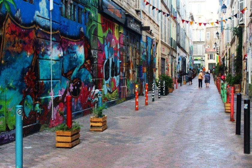 Quartier Le Plus Anime De Marseille "La Plaine Cours Julien "Chambre Avec Salle De Bain Wc Privee Integrees "Dans Appartement Eksteriør billede